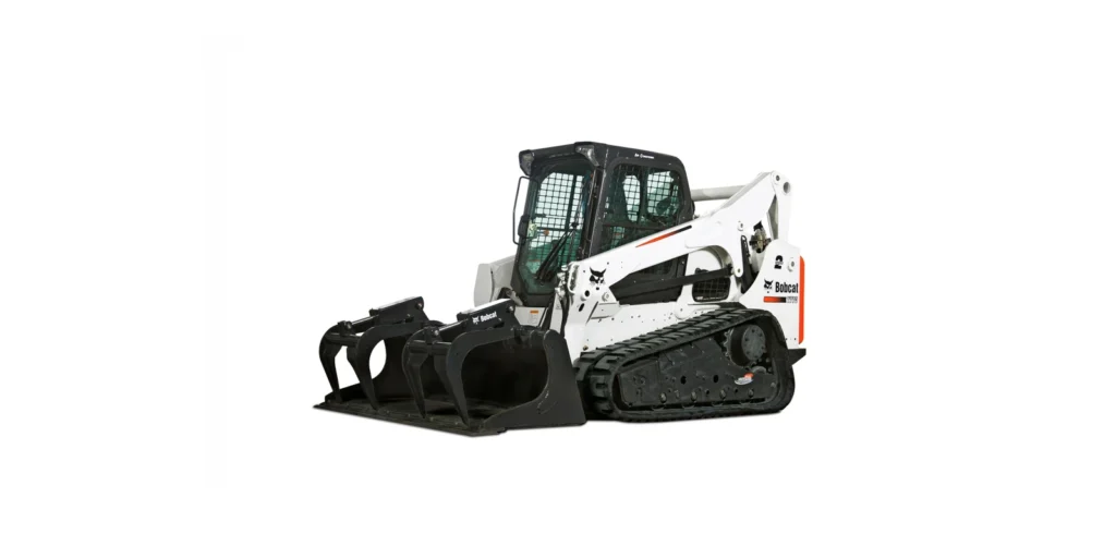 T770 Compact Track Loader for trenching and demolition services in the Bay Area.