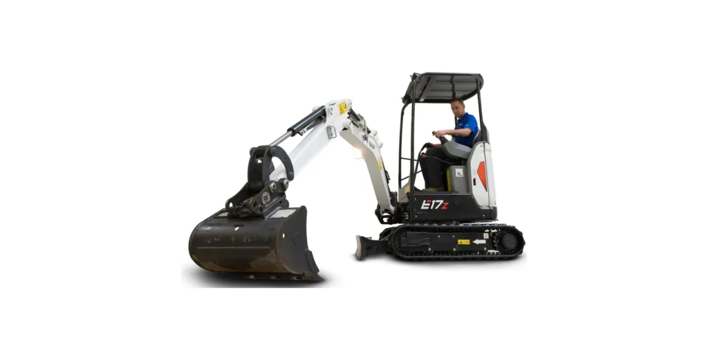 E17Z Mini Excavator for excavation services in the Bay Area.